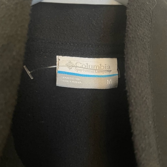 Mens black Columbia zip up jacket size medium - Picture 2 of 3